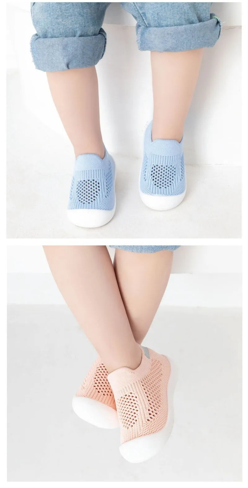 Breathable Knitted Kids Casual Shoes - PAMU8