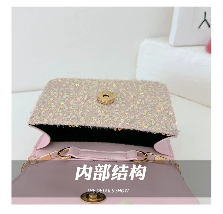 Pearl Beaded Shoulder Bag