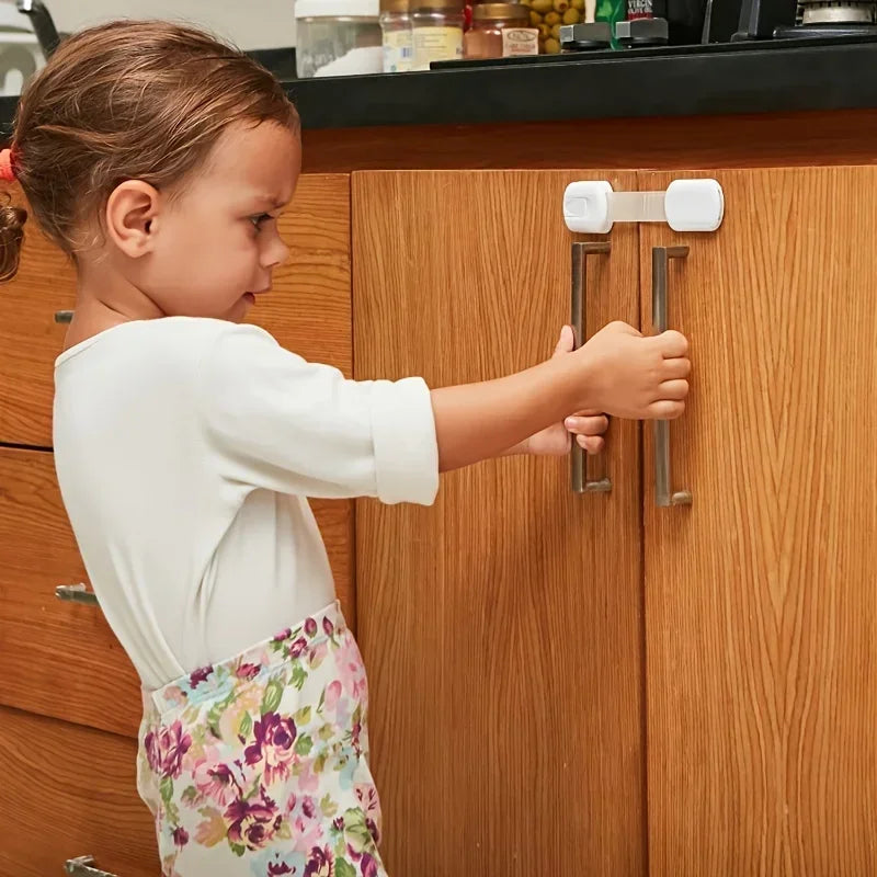Child Safety Strap Locks with Adjustable Latches - PAMU8