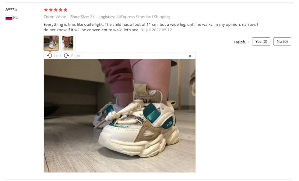 Spring Mesh Breathable Kids Sneakers