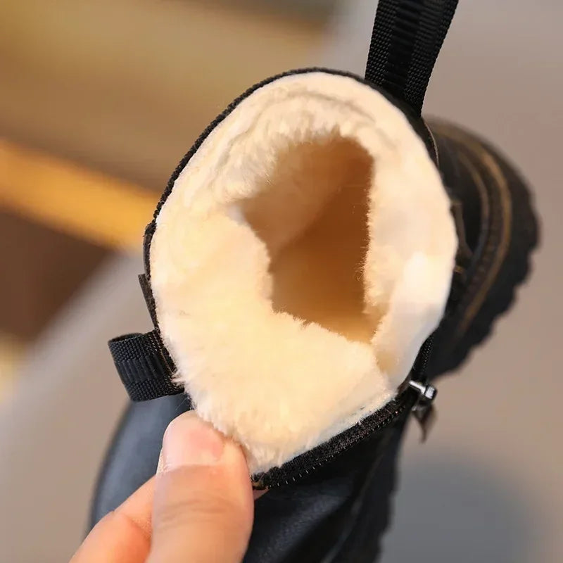 Boys Girls Casual Ankle Boots