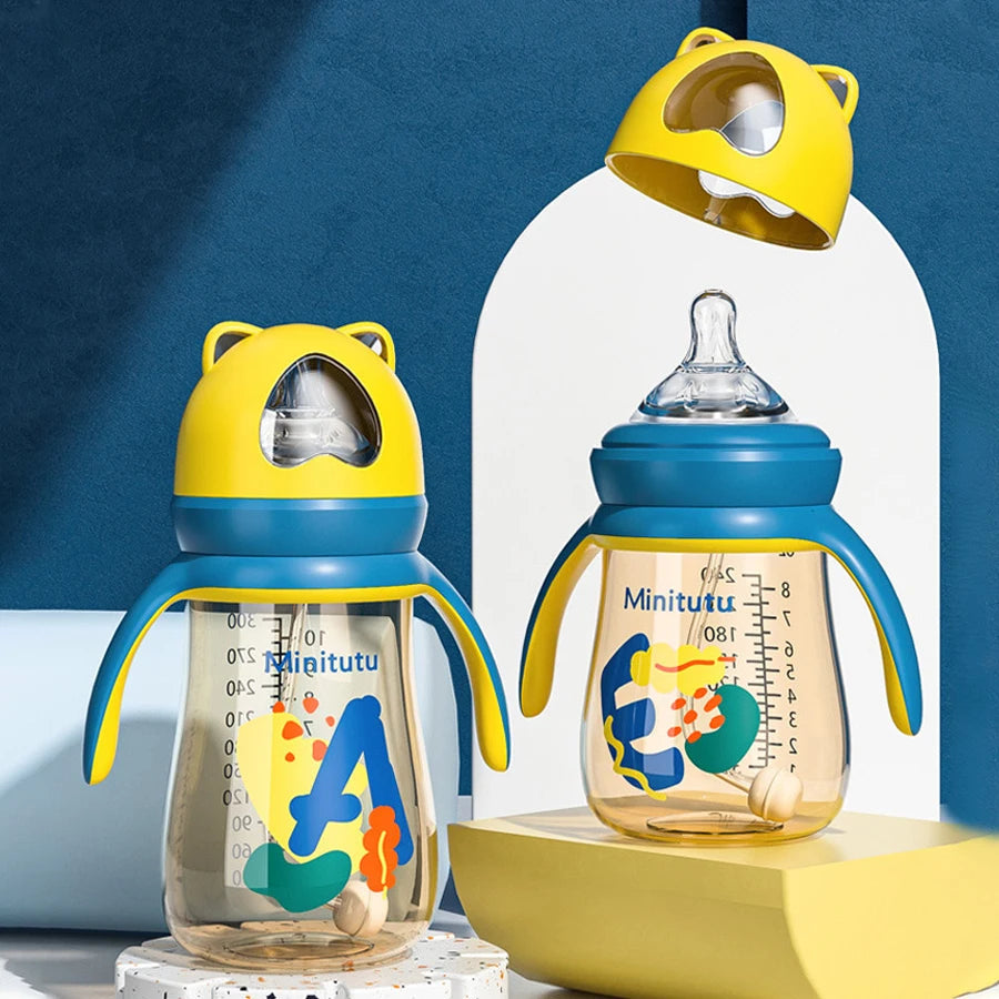 Silicone nipple bottle