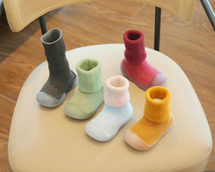 2025 Winter Baby Fleece Sock Soft Shoes