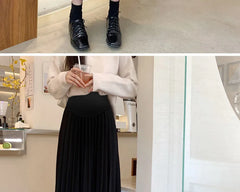 A-Line Casual Maternity Skirt