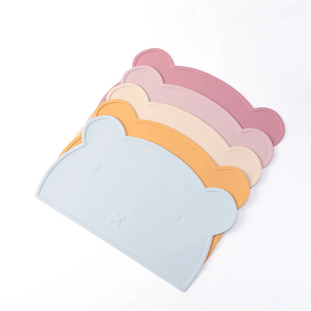 1PCS Silicone Baby Feeding Mat