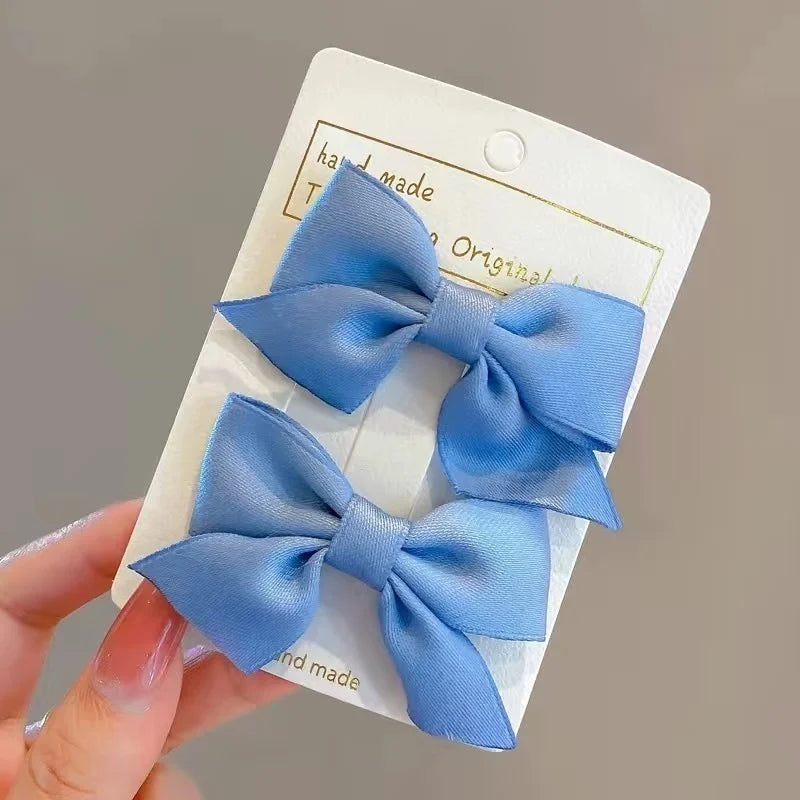 Cute Bow Red Clips Baby Hairpins - PAMU8