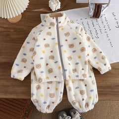 Plush Fleece Two-Piece Set