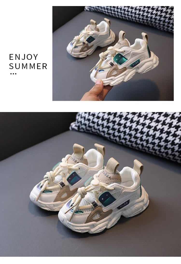 Spring Mesh Breathable Kids Sneakers