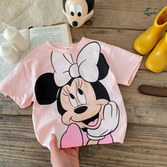 Girls Minnie Cartoon TShirt