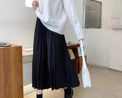A-Line Casual Maternity Skirt