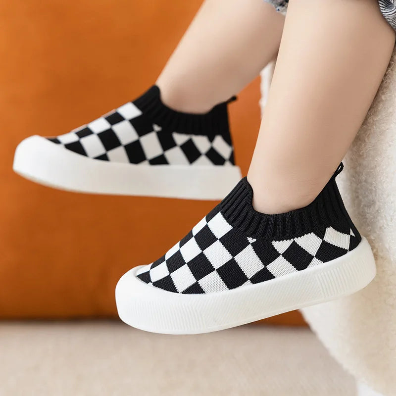 Classic Plaid Non-Slip Sneakers Sport Shoes - PAMU8