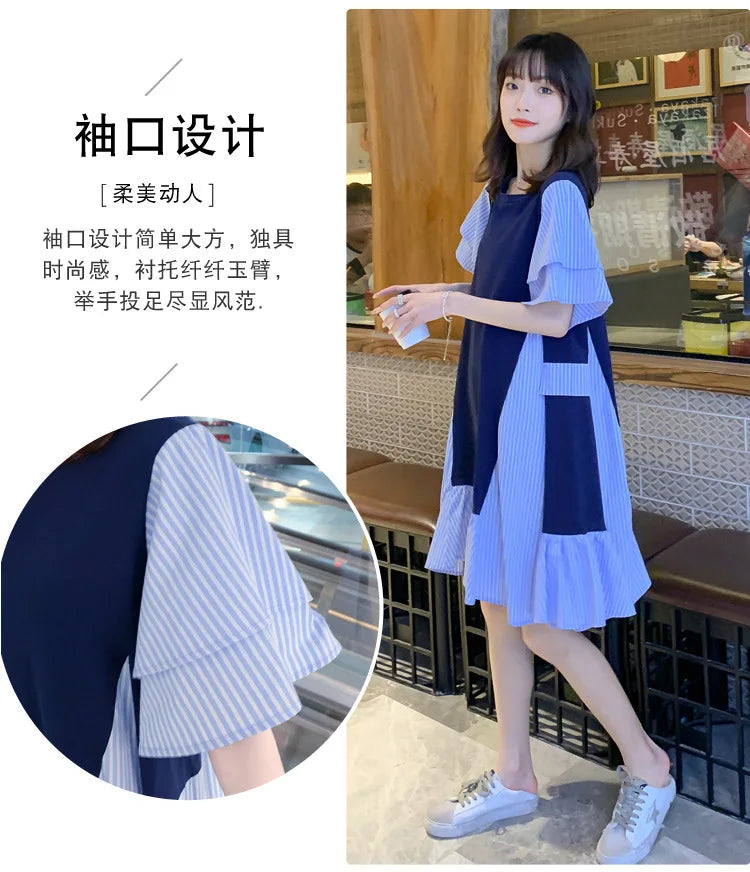 Fashion New Casual Maternity Dress