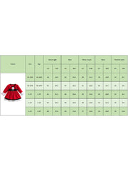 Velvet Christmas Girl Dress
