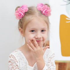 Girls' Soft Hair Band Set, 2-Piece Headband Pack
