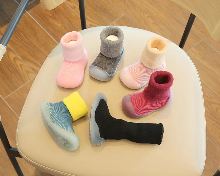 2025 Winter Baby Fleece Sock Soft Shoes