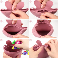 Reusable Silicone Snack Bag for Baby Food