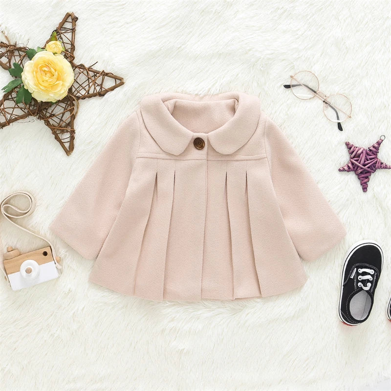 Woolen Winter Baby Girl Coat