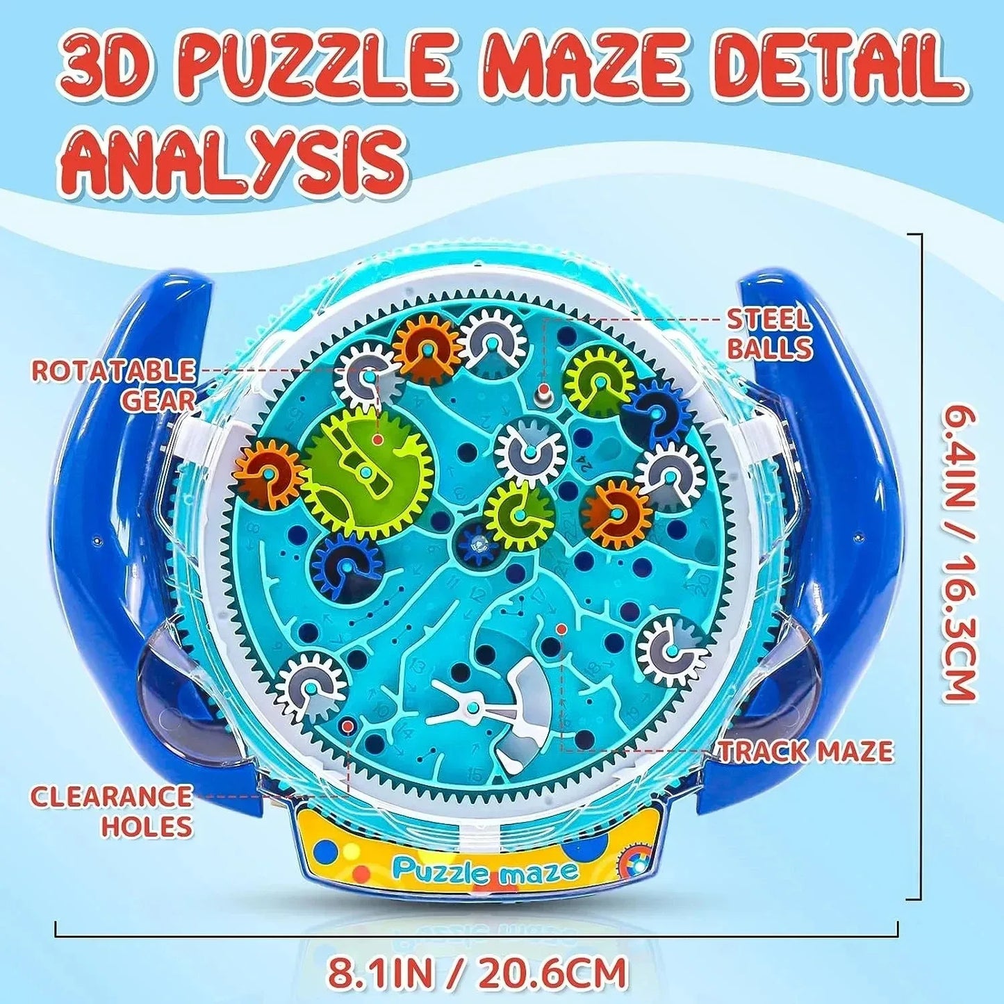 Creative 3D Puzzle Educational Toys