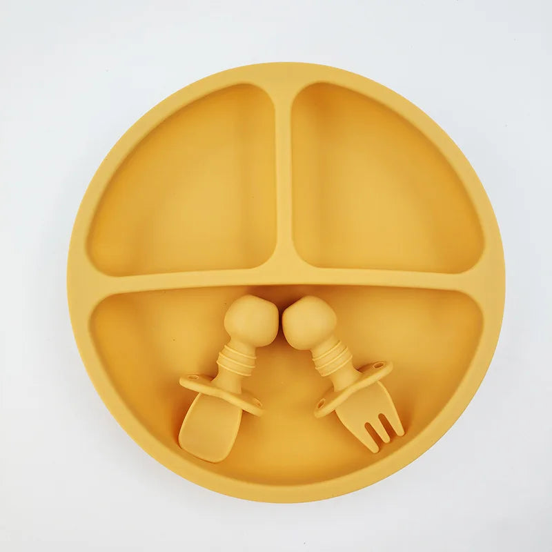BPA Free Silicone Baby Plate - PAMU8