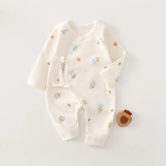 Butterfly Cotton Baby Jumpsuit