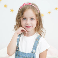 Girls' Butterfly Pearl Headbands, 4-Piece Set