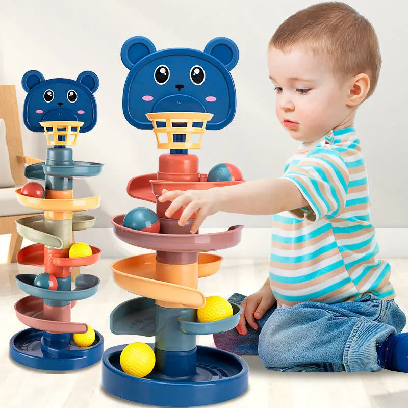 2-7 Layes Track Rolling Ball Pile Toy