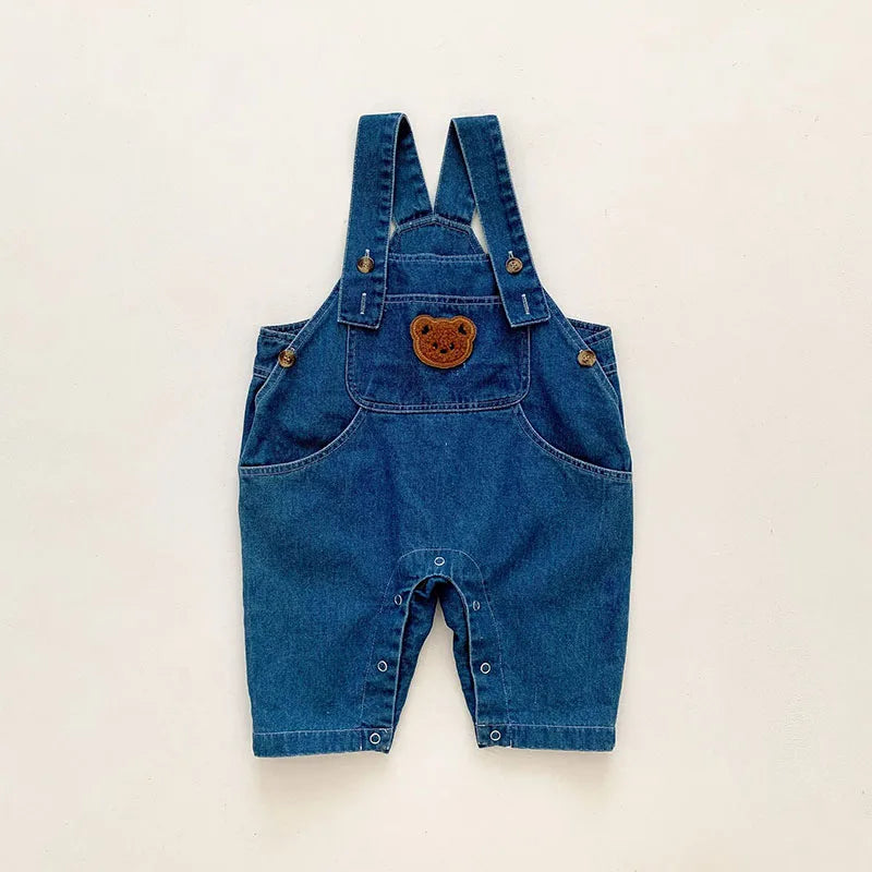 Denim Overall Baby Boys Suits