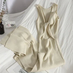 Summer Sleeveless Maternity Dress