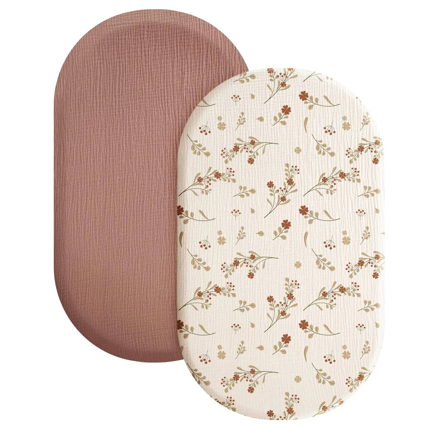 Breathable Crib Fitted Sheets Cradles Mattress Cover - PAMU8