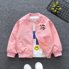 Cartoon Mickey Minnie Kids Jacket