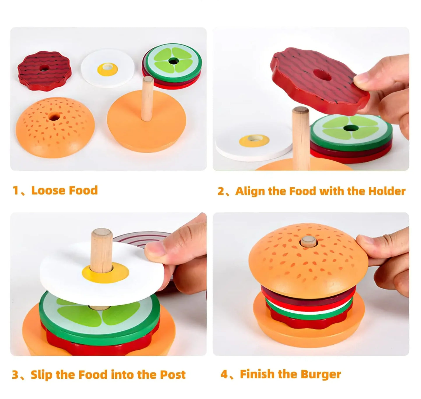 Sandwich Stacking Toys