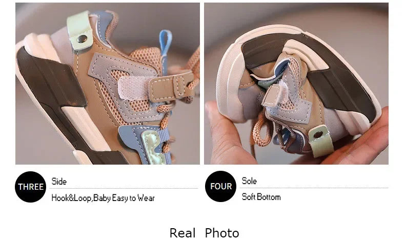 Spring Mesh Breathable Kids Sneakers