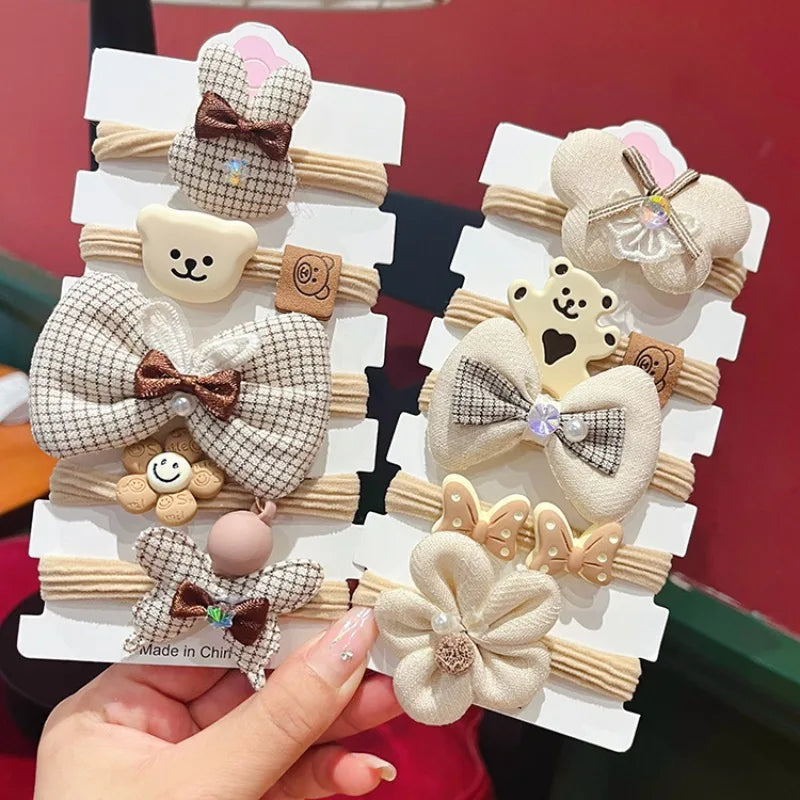 Soft Rubber Scrunchies Kids Hair Accessories - PAMU8