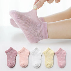Baby Soft Cotton Breathable Mesh Socks - PAMU8