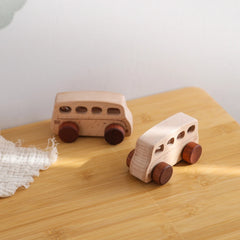 Wooden Plane and Helicopter Toy Set