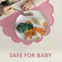 Baby Feeding Dishes Plate Mat