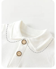 Solid Color Winter Baby Jumpsuit