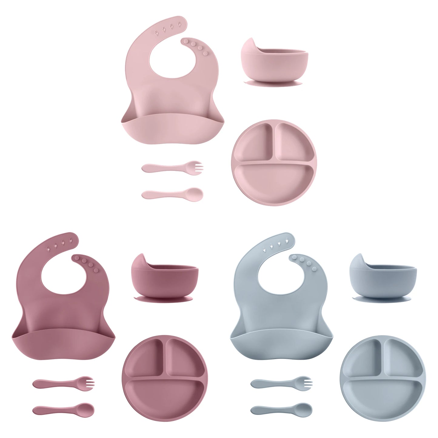Baby Feeding Set Round Dining For Kids - PAMU8