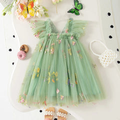 Floral Chiffon Sleeveless Dress