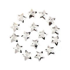 Silver Star BB Hair Clips