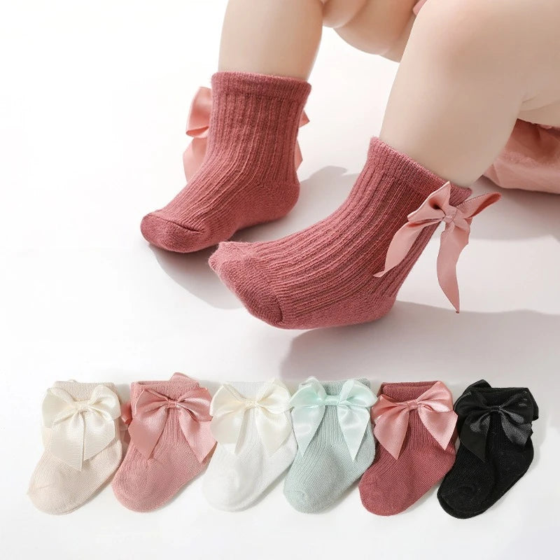 4Pcs New Kids Cottons Socks
