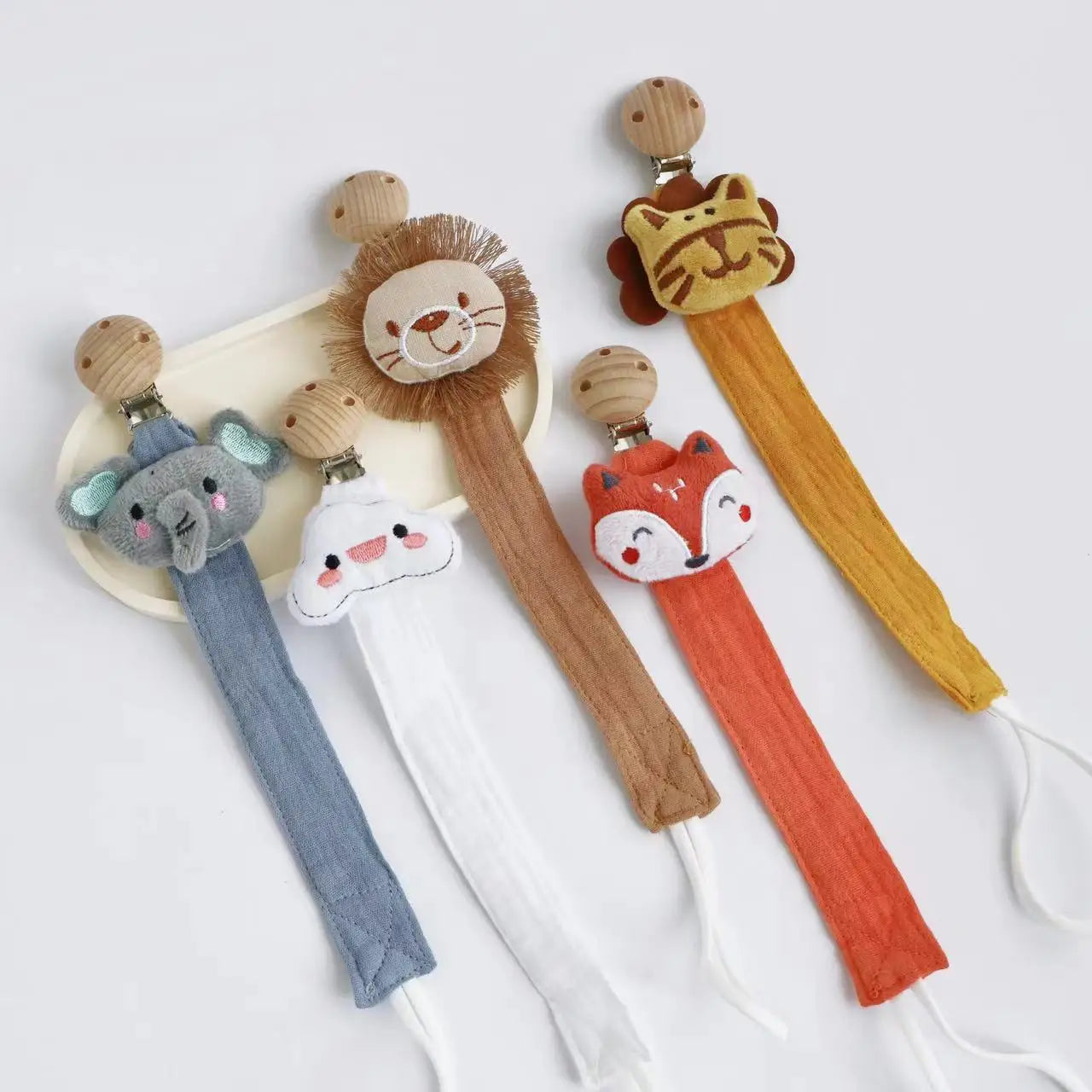 New Baby Pacifier Clip - PAMU8