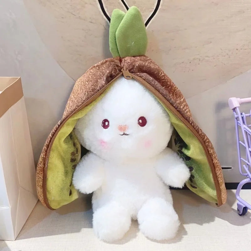 Kids Vegetables Turn Into Rabbit Doll