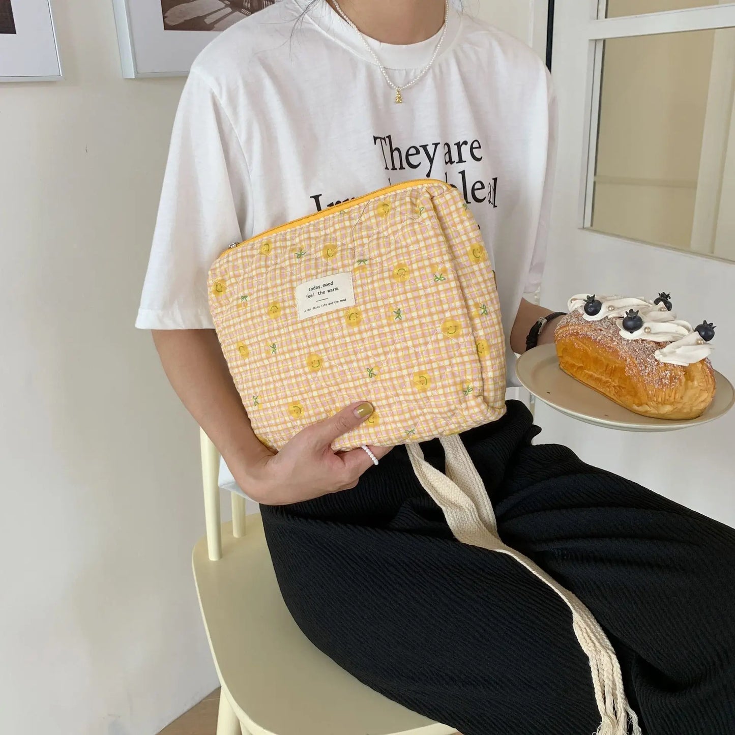Cartoon Print Nappy Bag