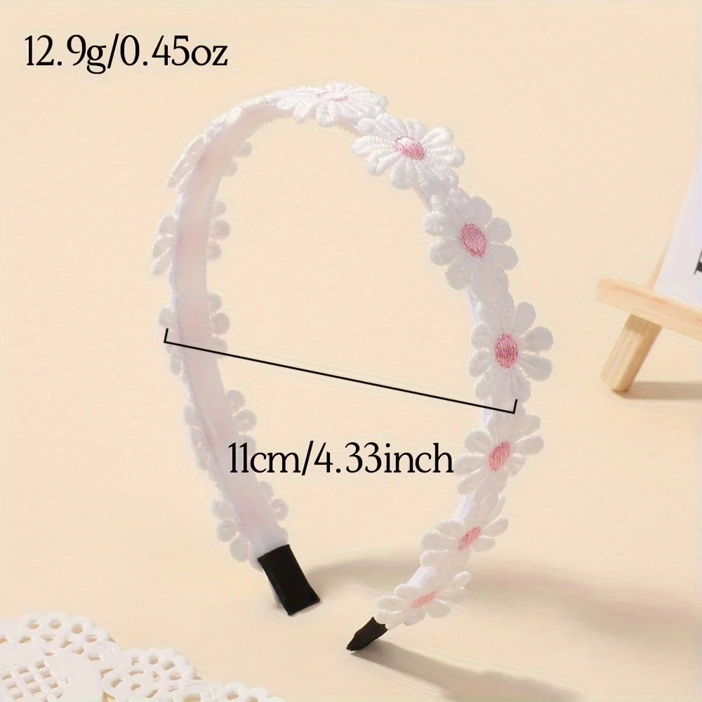 3Pcs Daisy Headband for Kids
