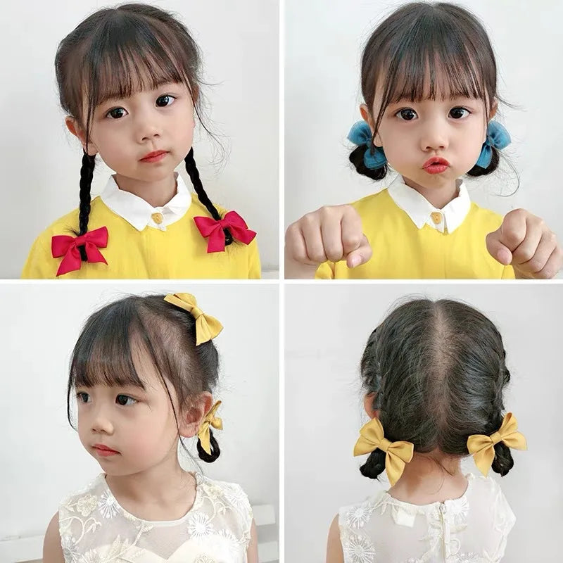Cute Bow Red Clips Baby Hairpins - PAMU8