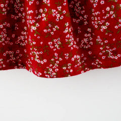 Long Sleeve Printed Princess Dress