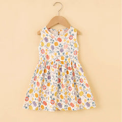 Girls Floral Summer Dress