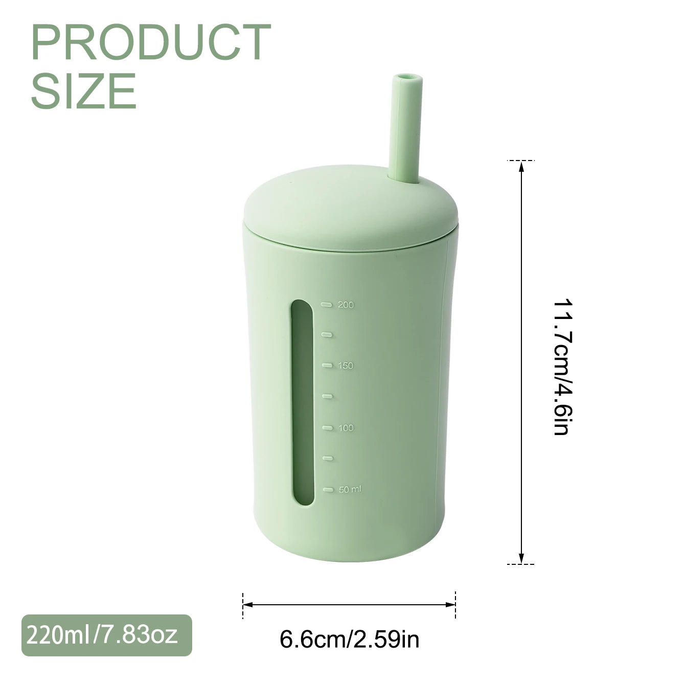 Safe Bottle Cup with Straw For Kids - PAMU8