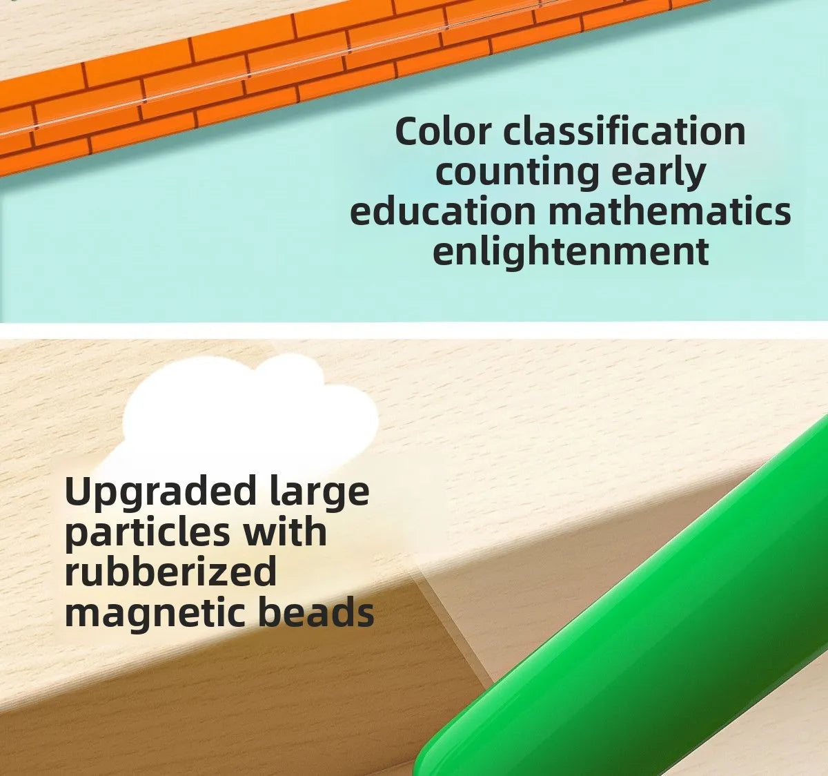 Magnetic Color and No. Maze Toys